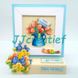 White 6 x 6 Box Frame