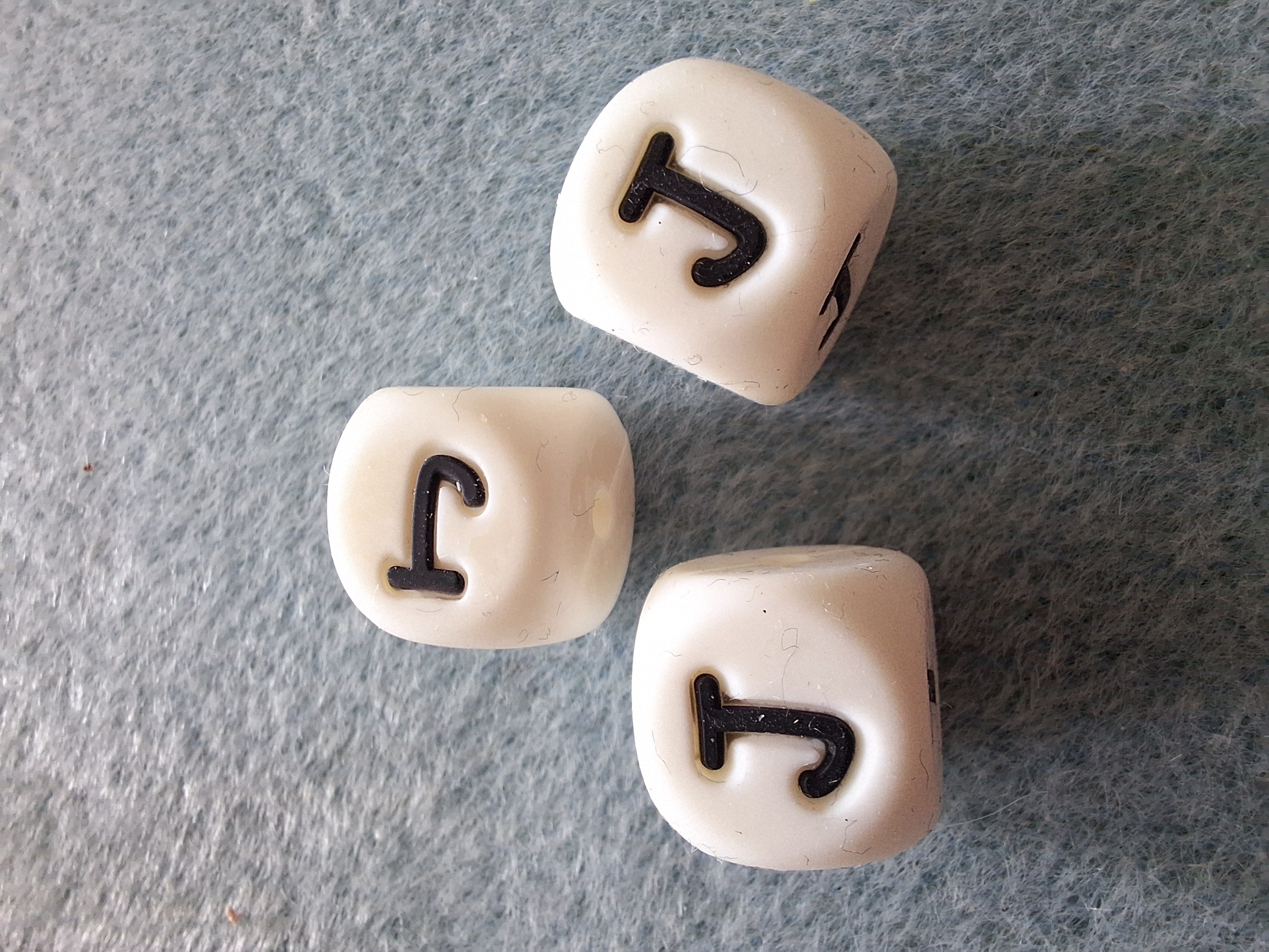 De letter J
