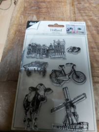 Clear stamp Holland