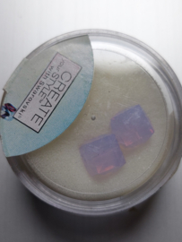 Swarovski  Violet  opal  8mm