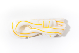 White with Yellow stripes | no.113 / 2021