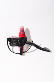 Black with pink piece no. 04 / 2024