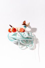 White with Mint green no. 23 / 2024