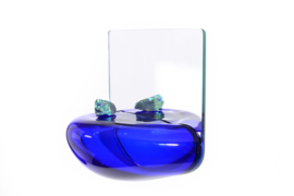 Blown Glass bubble shelf