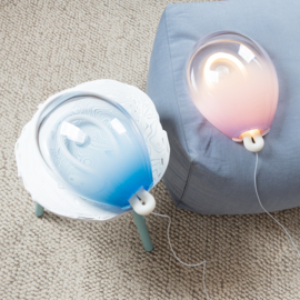 small imperfections - BULLA wall light - Light blue gradient - special