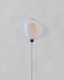 small imperfections - BULLA wall light - Opal Light Blue