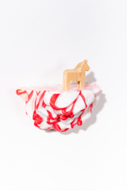 White with Red stripes no. 37 / 2024