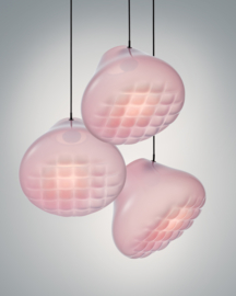 GRID - Opal Pink - cluster of 3 lights