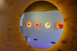 Transparent Light Green •  Opal Candy Pink • White Cloud