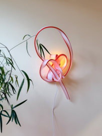 White with Mint Green stripes