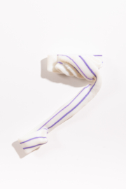 White with Lilac stripes | no.158 / 2021