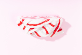 White with Red stripes no. 6/ 2023