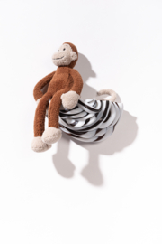 White with Dark Brown stripes no. 13 / 2024