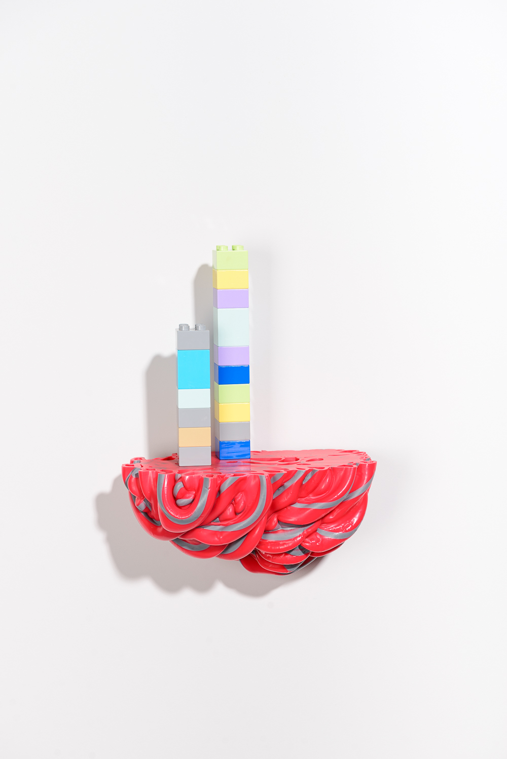 Red & Gray stripes no. 01 / 2025