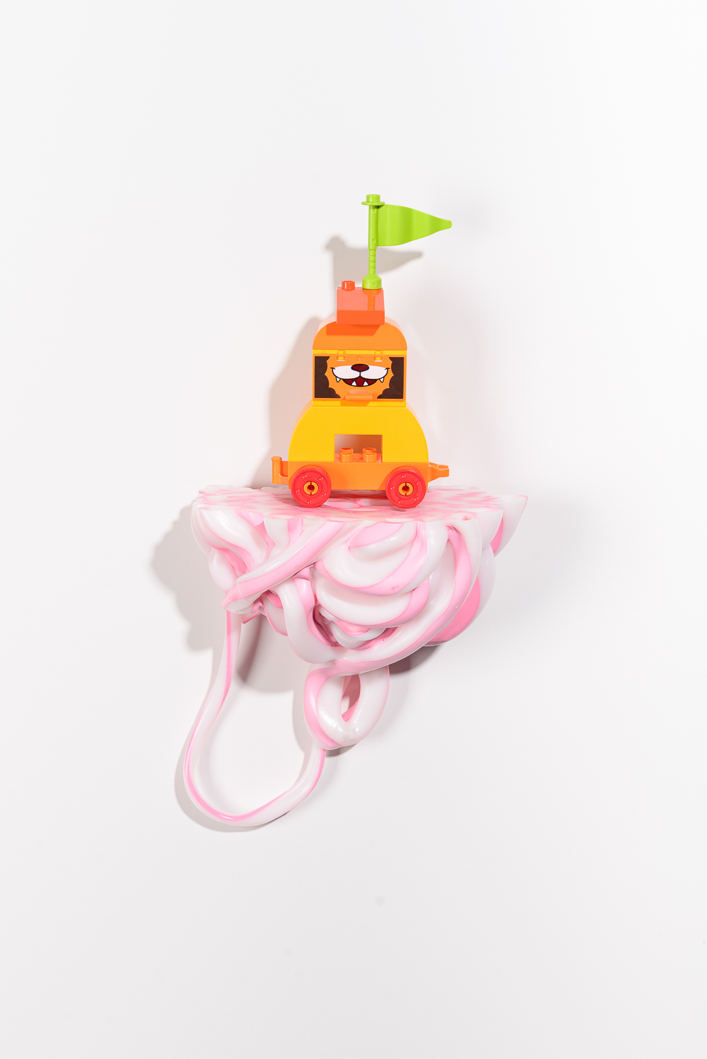 White with Pink stripes no. 05 / 2025