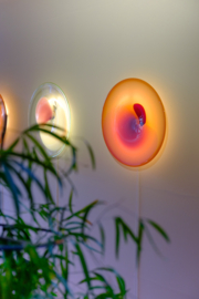 Transparent Light Green •  Opal Candy Pink • White Cloud