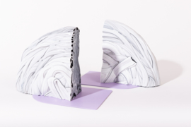 Rainbow Bookend  - Transparent Lilac - no. 2