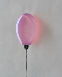 small imperfections - BULLA wall light - Opal Lilac