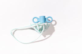 White with Mint green no. 22 / 2024
