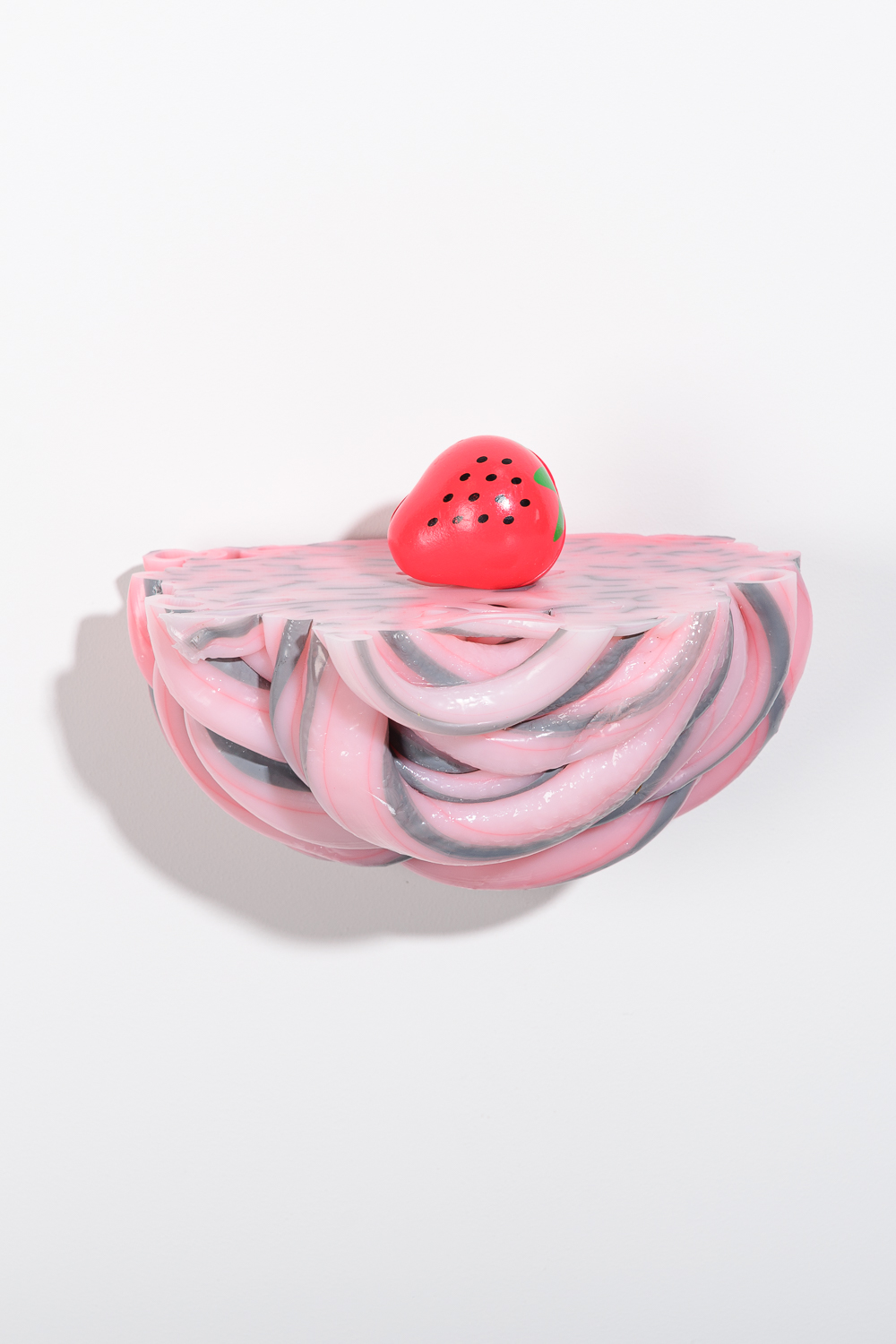 Pink with grey stripes no. 15 / 2025