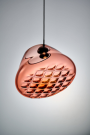 GRID - Opal Pink, Orange and Milkey white - cluster of 3 lights