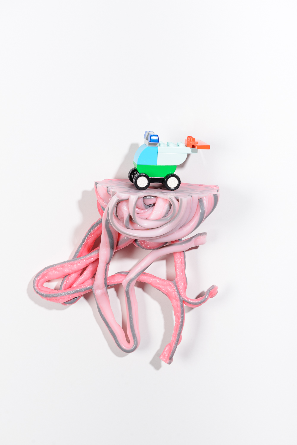 Pink with grey stripesno. 14 / 2025