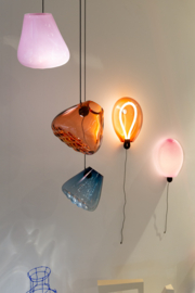 small imperfections - BULLA wall light - Opal Lilac