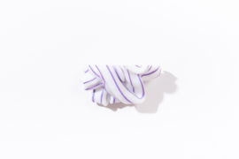 White with purple stripes no. 90 / 2022