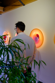 Sunset Orange  • Opal Candy Pink • Ruby Red