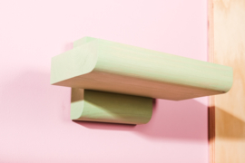 chubby wall shelf - Mint green