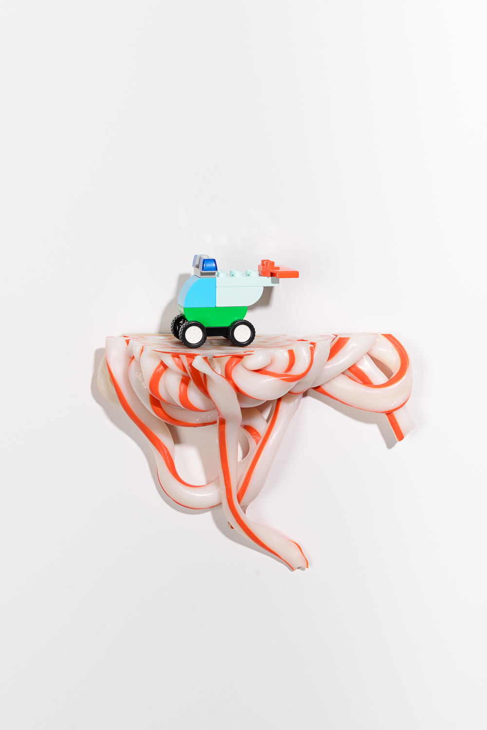 White & Orange stripes  no. 21 / 2025