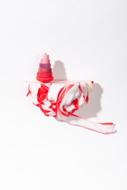 White with Red stripes no. 38 / 2024