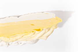 Yellow & White custard - no.95/2021