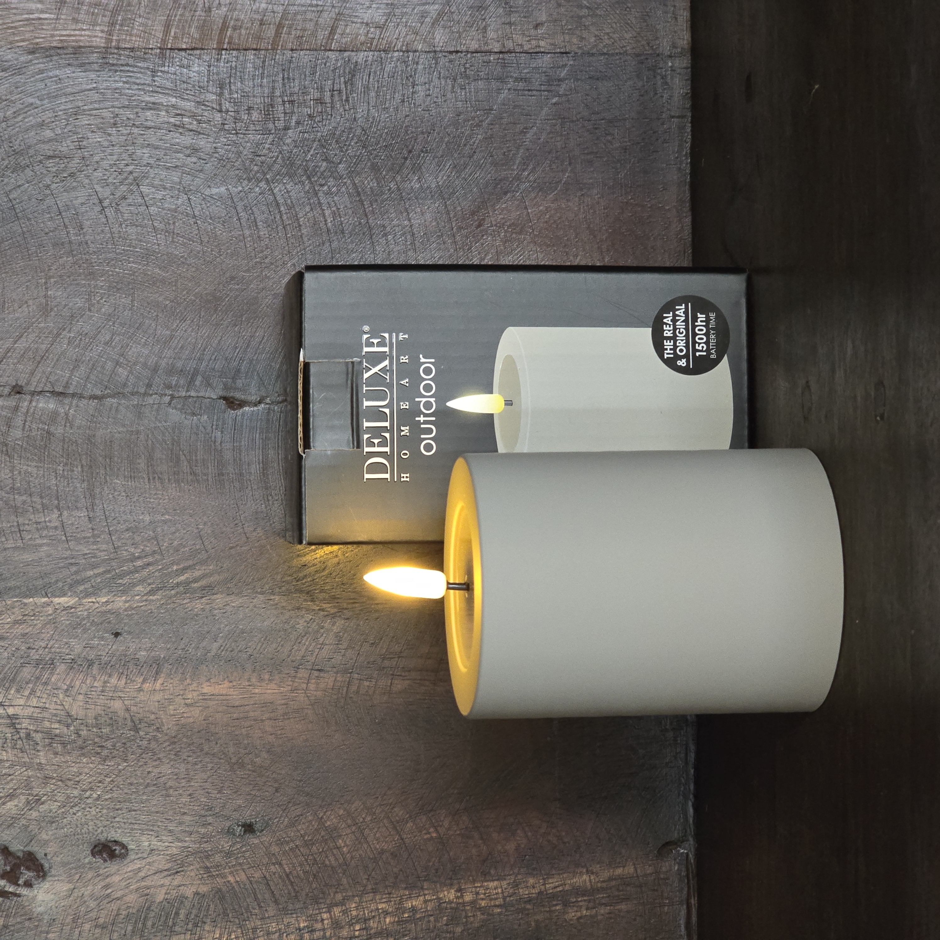 OUTDOOR LED STOMPKAARS ZAND Ø7,5 x 10cm
