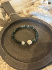 Mala Bracelet New Golden Obsidian