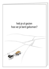 Postkaart heb je al gezien
