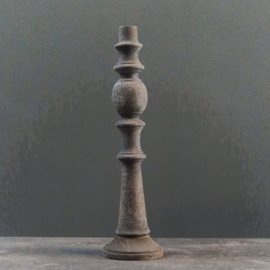 Houten kandelaar