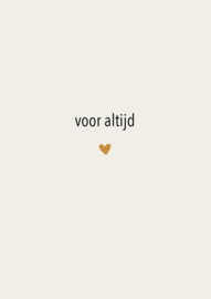 Postkaart voor altijd