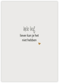 Postkaart heb lief