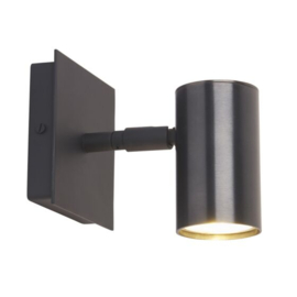 Tubino plafond/wandspot mat zwart