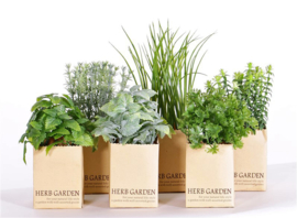 Kruidenmix in paper bag