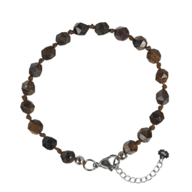 Armband bruin Bronziet Saya Mala