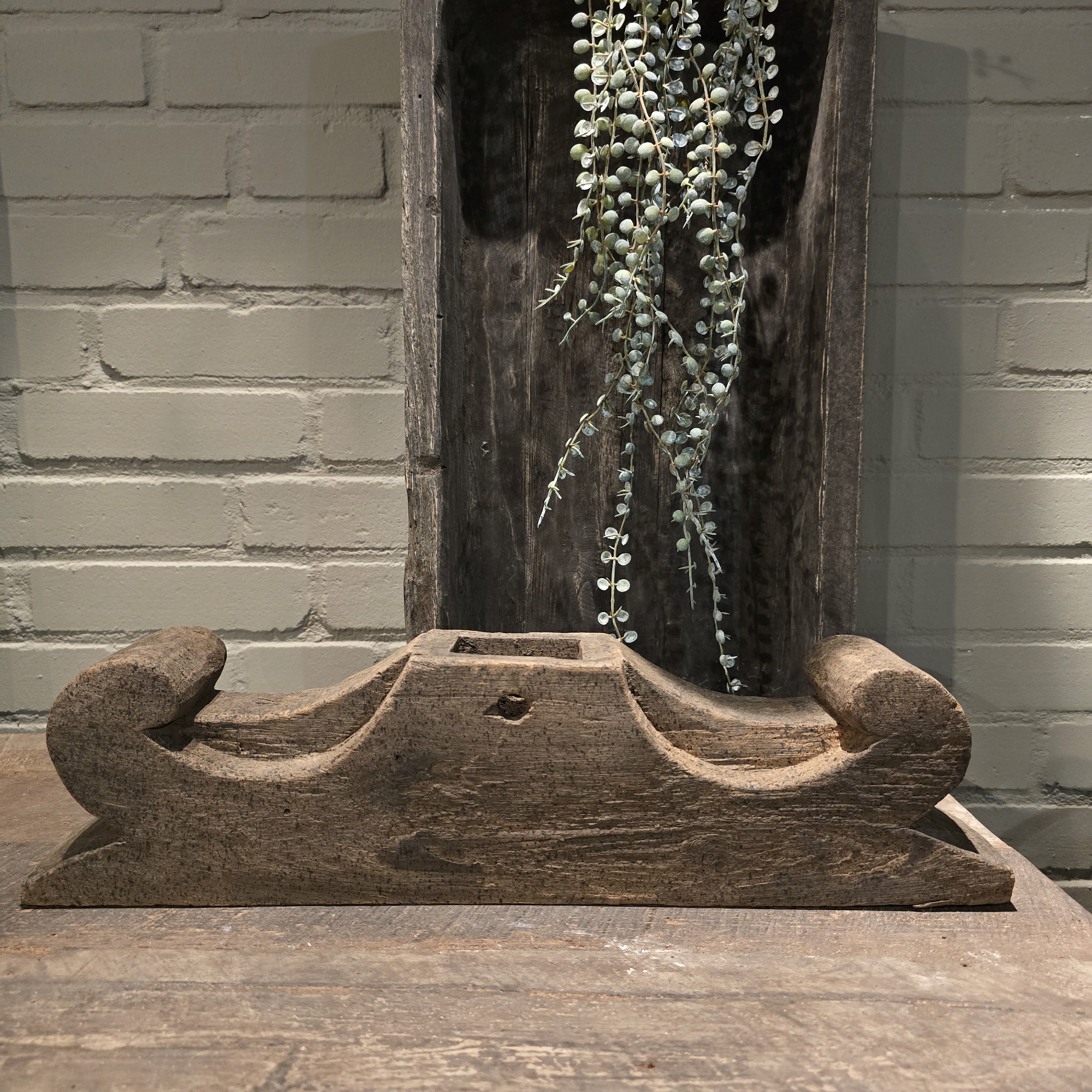 Houten poer
