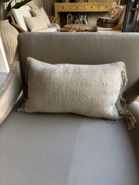 Linnen kussen 45x30