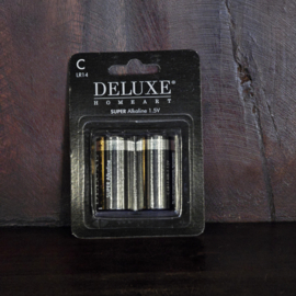 2x C BATTERIJEN