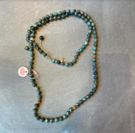 Ketting African Turquoise XL