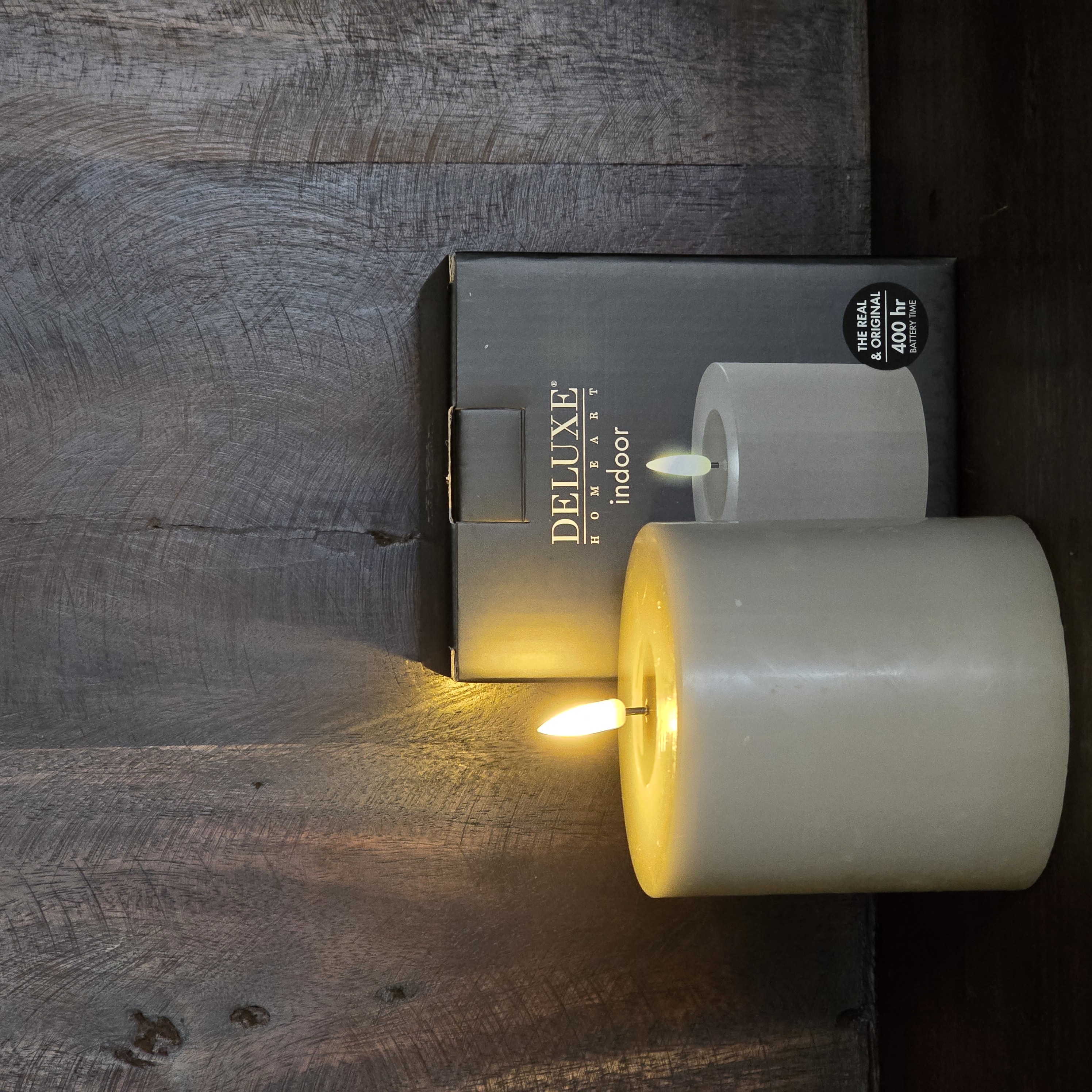 LED STOMPKAARS Ø 10 x 10 cm ZAND