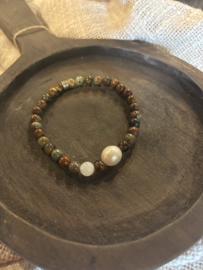 Edelsteen Armband meerkleurig Agaat Saya Mala