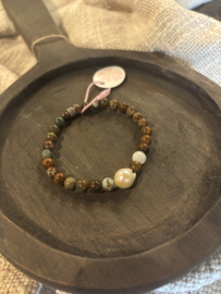 Edelsteen Armband meerkleurig Agaat Saya Mala