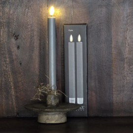 LED DINERKAARS 2 STUKS GROOT GRIJS